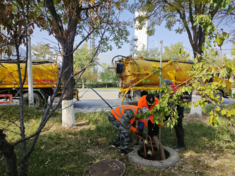 企业厂区管道清洗